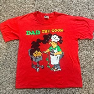 1980’s Vintage Dad Humor ‘Dad The Cook’ T shirt